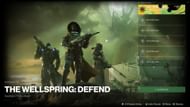 The Wellspring starting screen (Image via Bungie)